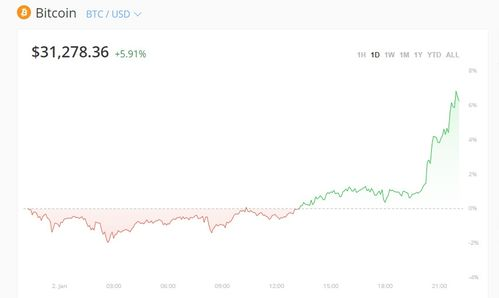 比特币价格的历史表现