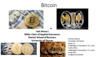 What Influences the Price of Bitcoin?